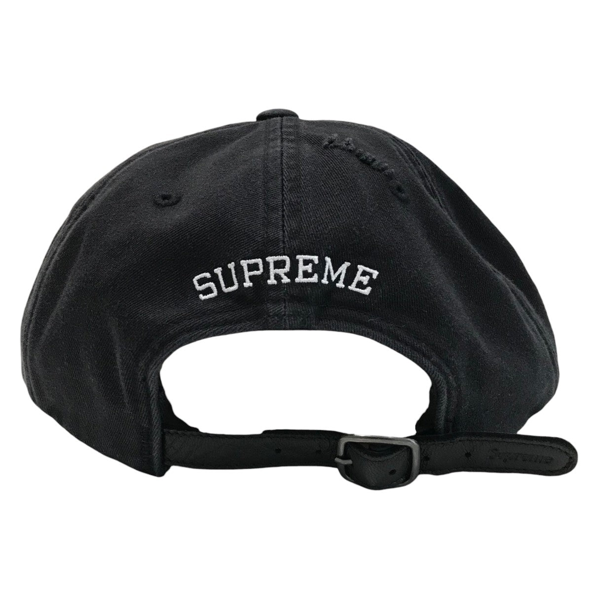 Supreme(シュプリーム) 25AW「Distressed Script 6-Panel」キャップ