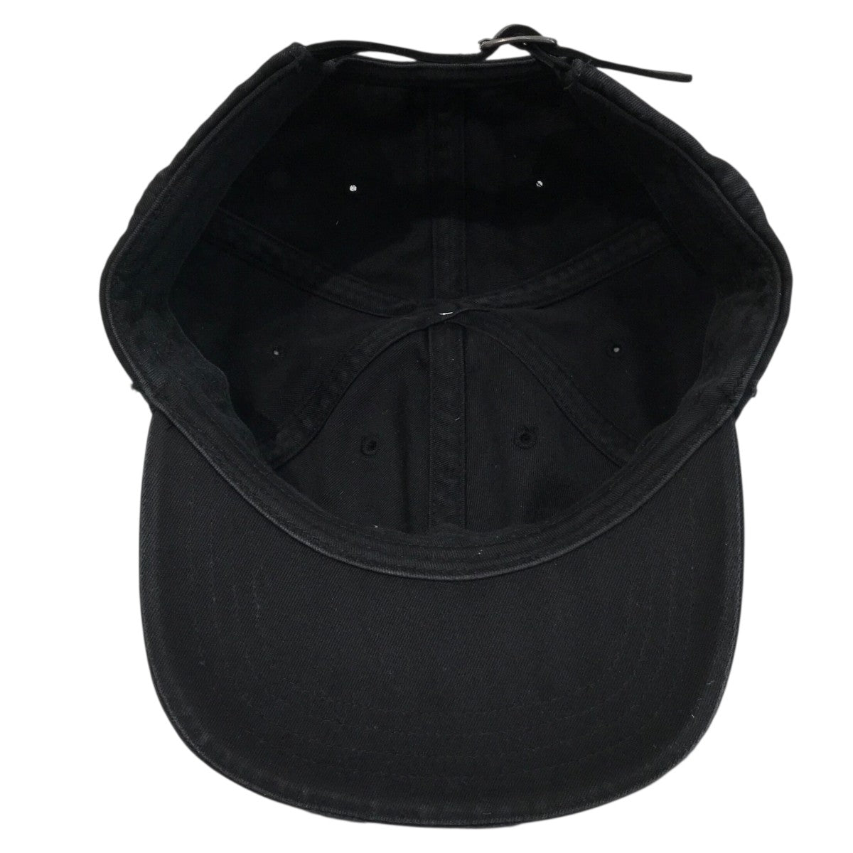 帽子 Supreme Distressed Script 6-Panel Black Supreme Distressed Script 6-Panel (FW25) - $48