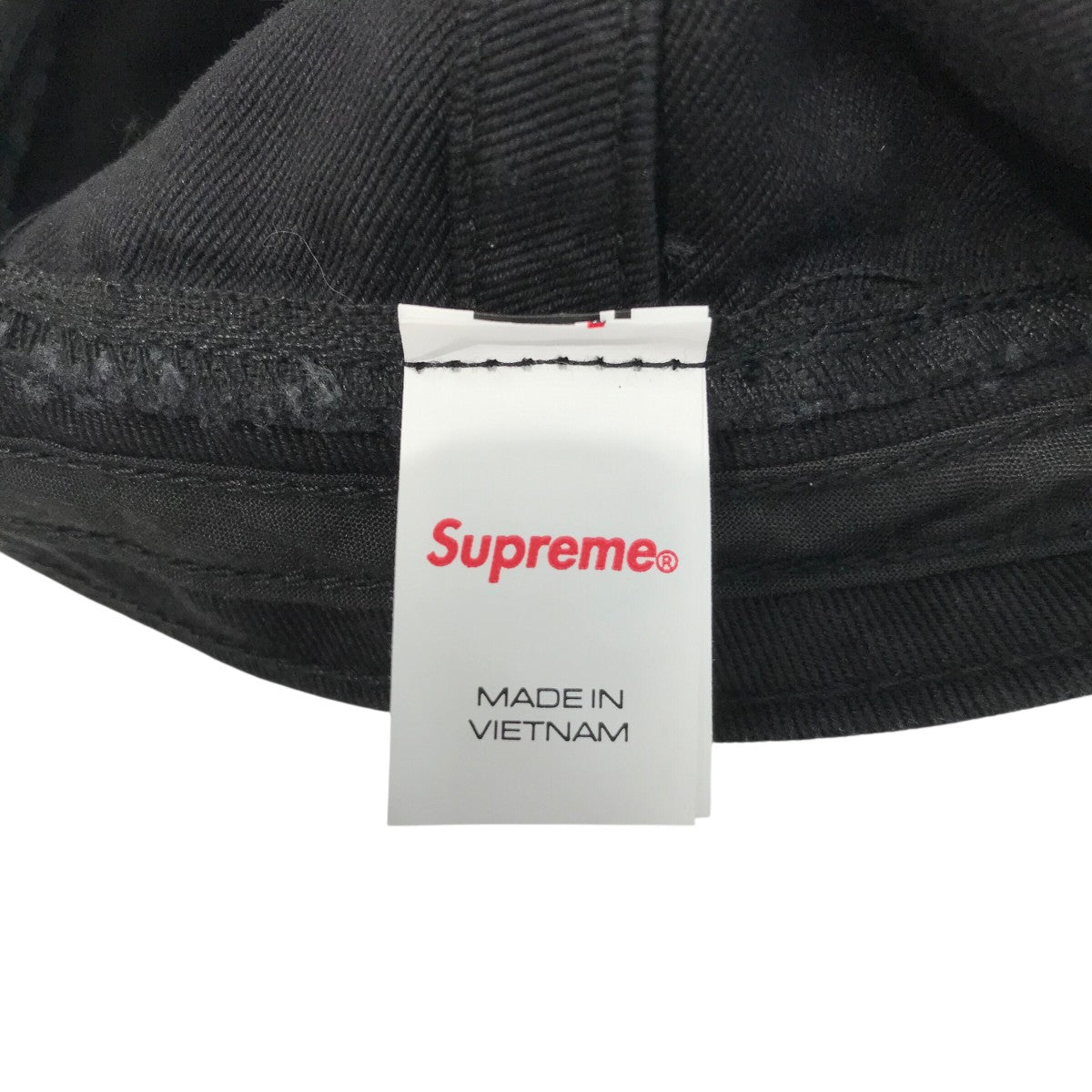 Supreme(シュプリーム) 25AW「Distressed Script 6-Panel」キャップ