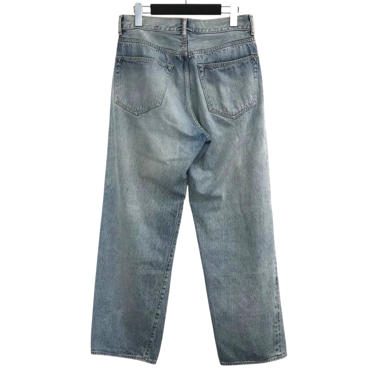 COMOLI 23SS 5P ブリーチ デニムパンツ X01-03004 コモリ COMOLI(コモリ) 23SSデニム5PパンツX01 03004 X01 03004 インディゴ