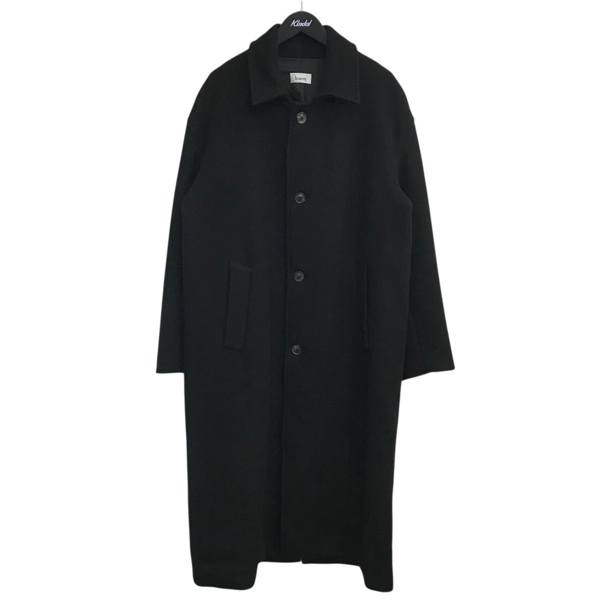 lownn コート Lownn Wool Overcoat, Black – Glasswing