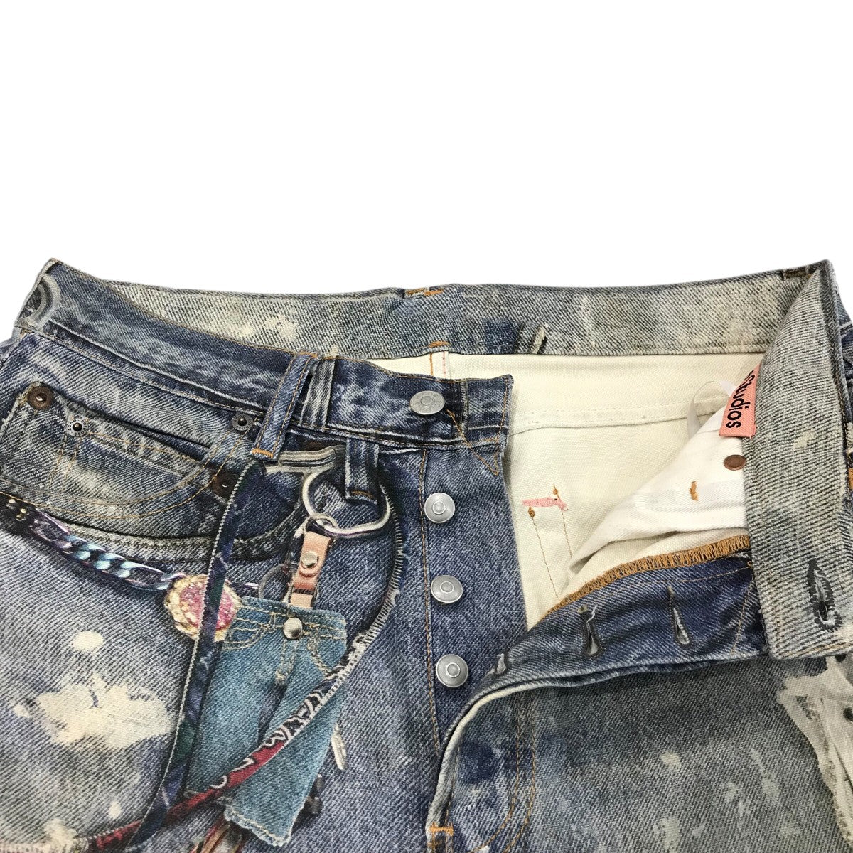 ACNE STUDIOS(アクネストゥディオズ) トロンプルイユ チェーン