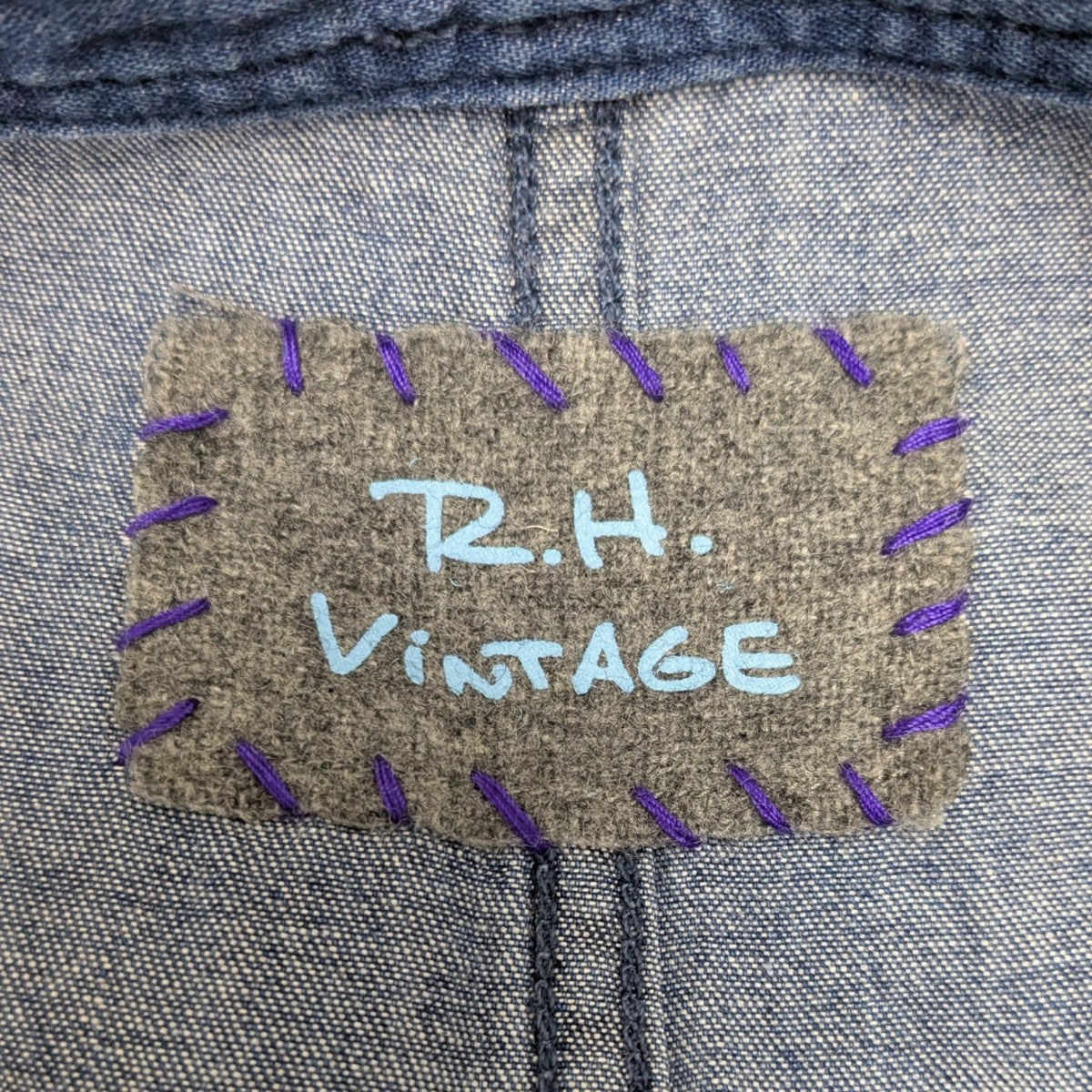 R．H．Vintage デニムジャンプスーツ 古着・中古-6枚目のアイテム画像