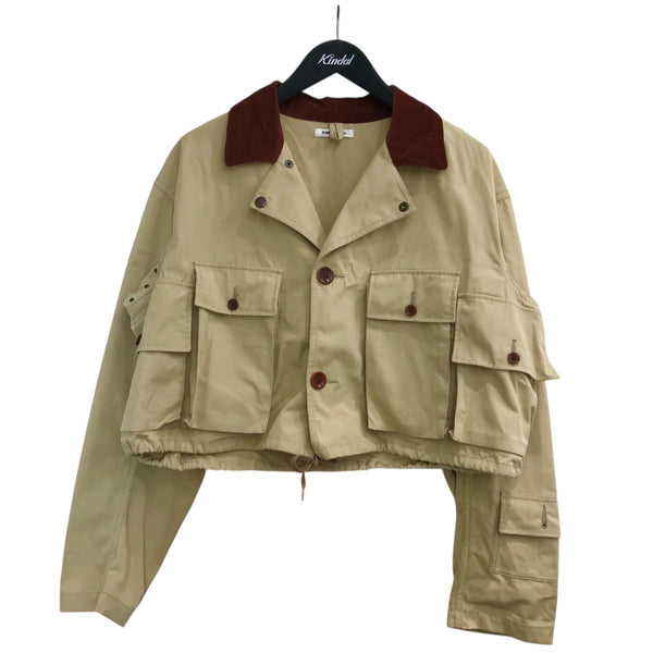 FUMIKA UCHIDA(フミカウチダ) 「POPLIN SHORT JACKET」ショート
