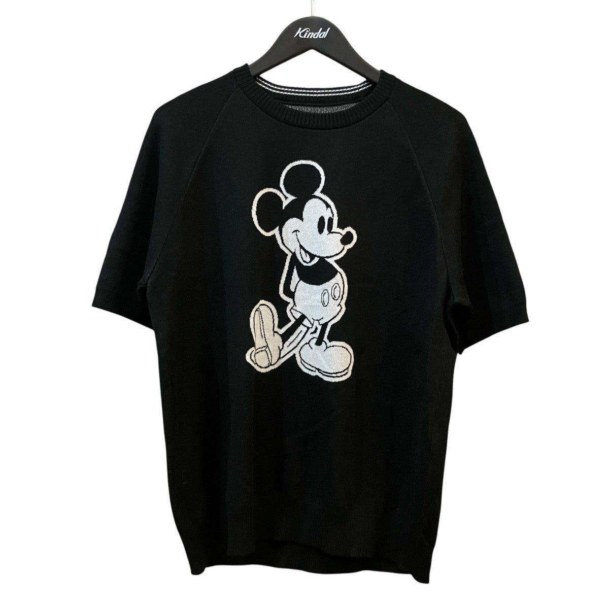 TAKAHIROMIYASHITA TheSoloIst．×Disney 「Mickey Mouse s s sweater」ミッキー半袖ニットsk 0011bSS20 古着・中古-1枚目のアイテム画像