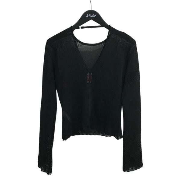 FETICO(フェティコ) 「LACE KNIT TOPS」レースニットトップス