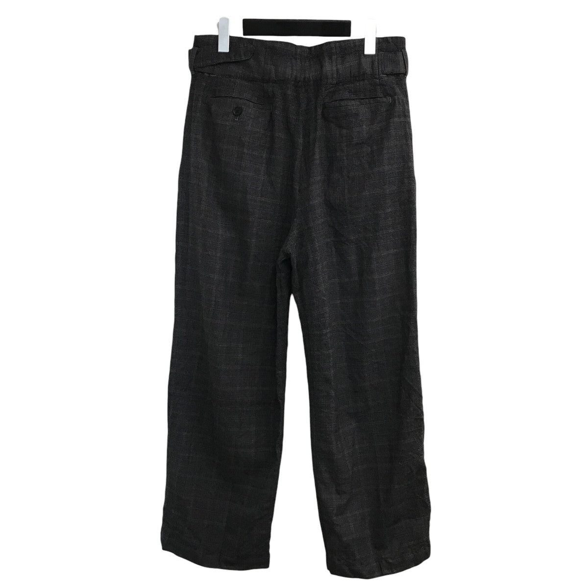 定価38,000円 新品 yoke HIWAIST BELTED TROUSER HI WAIST BELTED TROUSERS #HEATHER GRAY [YK21SS0194P] _ YOKE