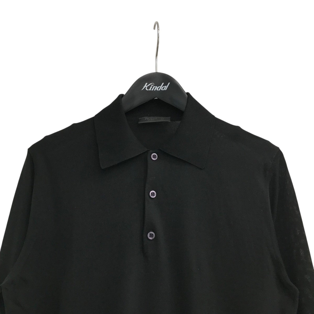 PRADA(プラダ) ポロシャツDNA03H DNA03H ブラック サイズ 46｜【公式