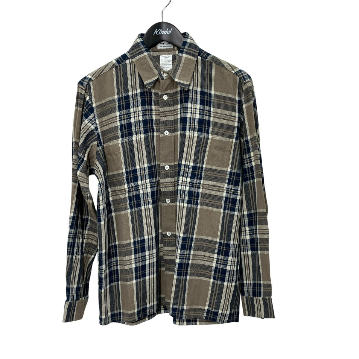 CHECK ONE SHIRTチェック長袖シャツWSW-25S-004