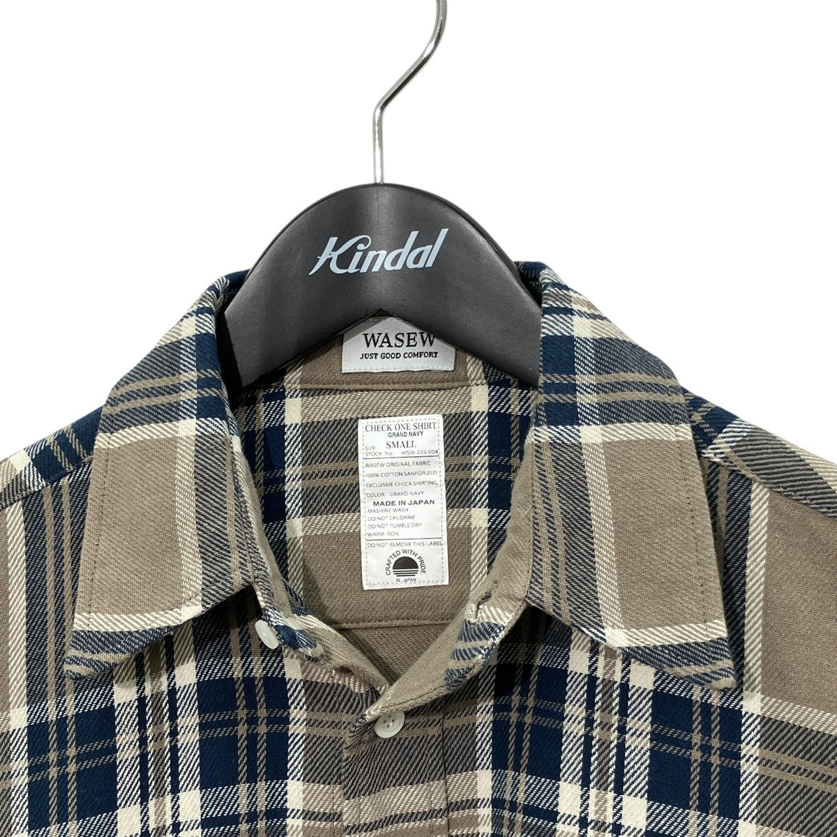 CHECK ONE SHIRTチェック長袖シャツWSW-25S-004