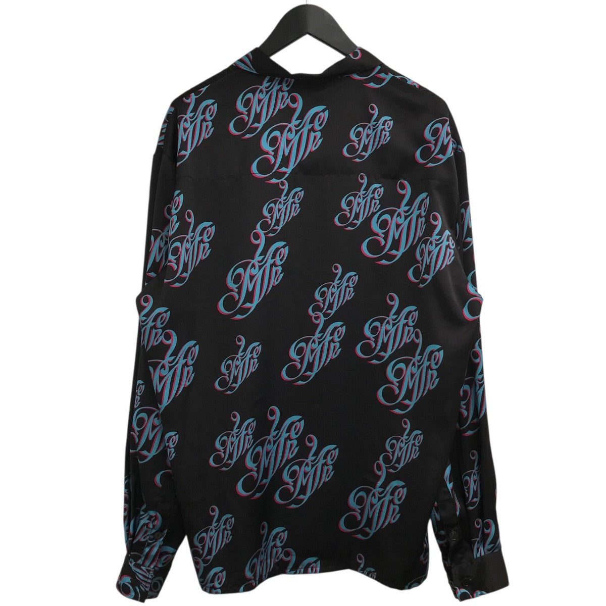 MYNE 「MONOGRAM L S SHIRTS」総柄シャツG05SH163 古着・中古-2枚目のアイテム画像