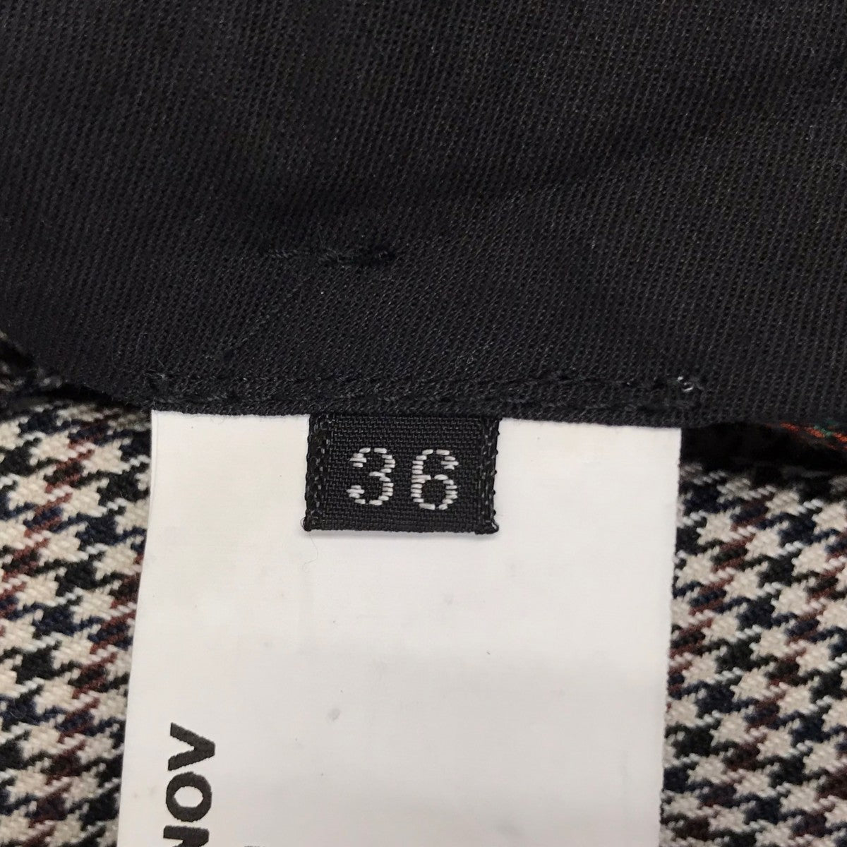 Kiko Kostadinov チェックスラックス 古着・中古-7枚目のアイテム画像