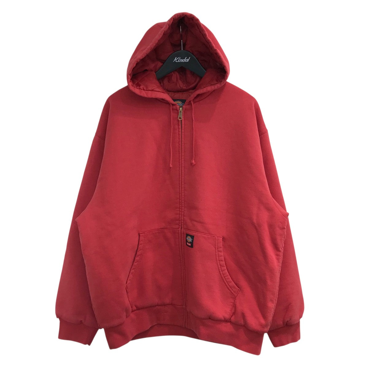 supreme Dickiesジップアップ フーディ※商品説明必読お願いします Supreme Dickies Quilted Lined Zip Up Hooded Sweatshirt Heather