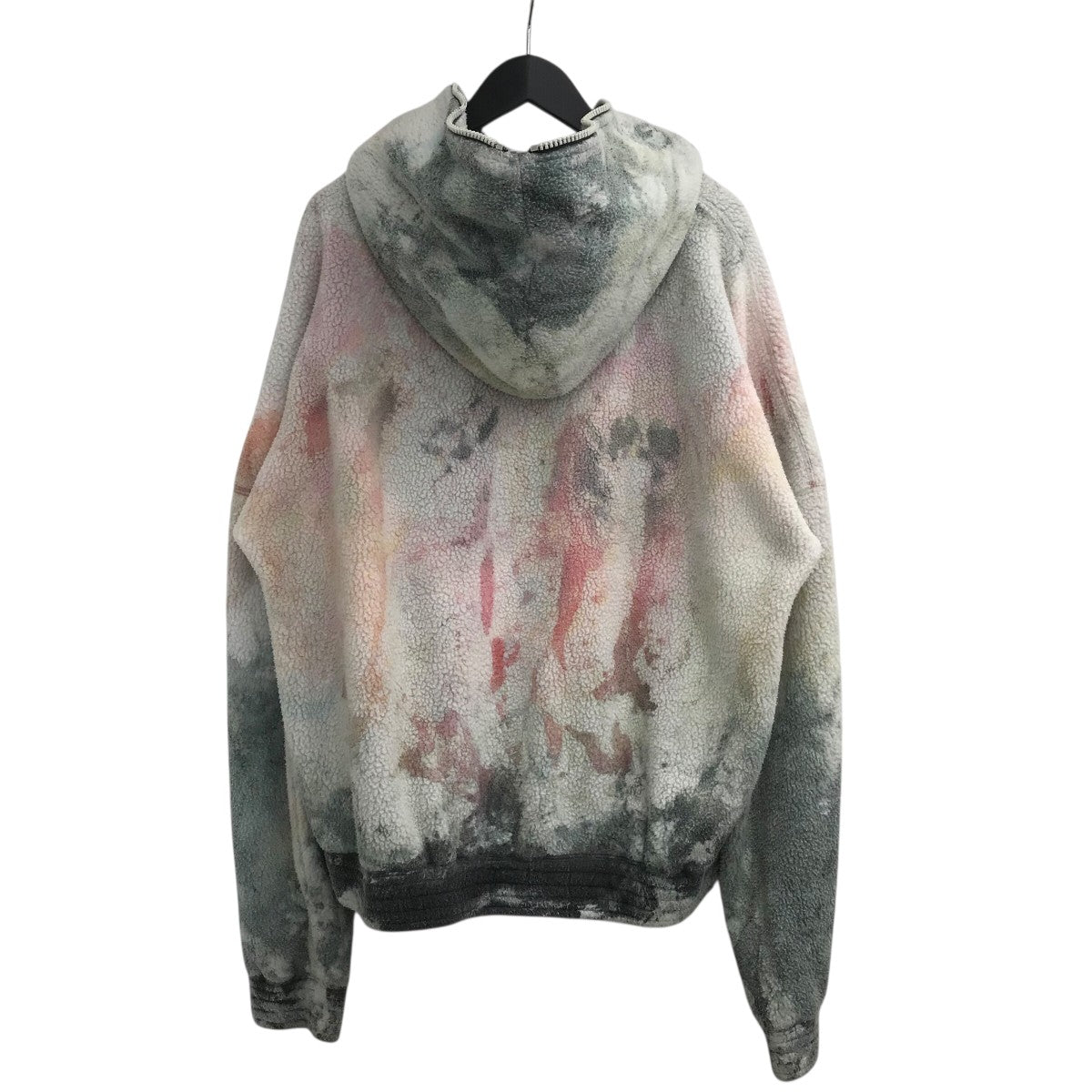 ハーフジップフーデッドフリースジャケットWD TH3 21 589 U GY