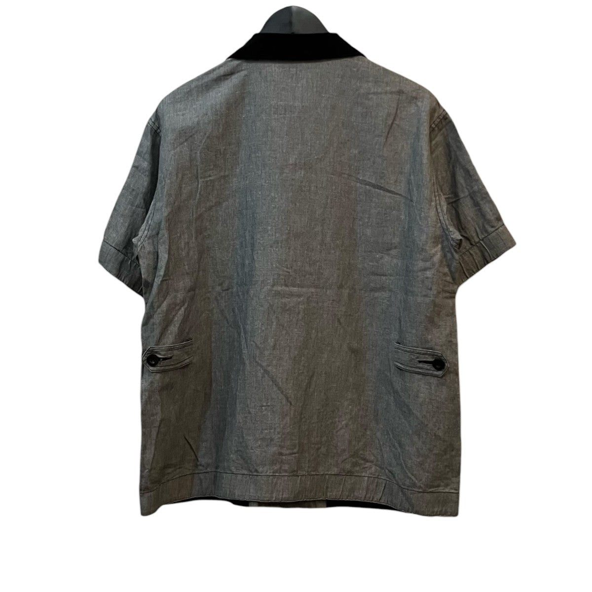 sacai Dungaree Shirt 半袖シャツ 古着・中古-2枚目のアイテム画像