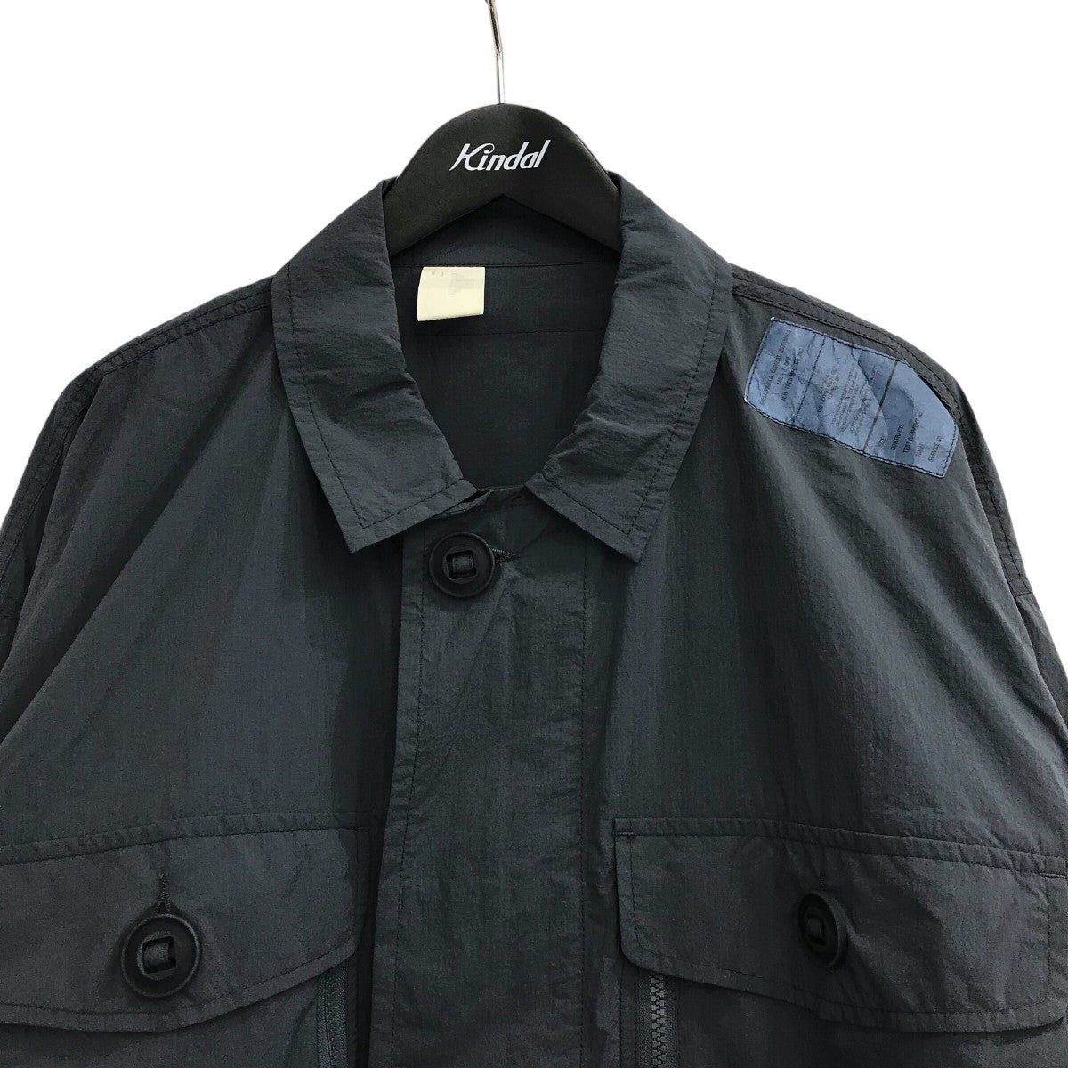 N.HOOLYWOOD / ナイロンジャケット/38/ナイロン/BLK/9242-BL06-003 N．HOOLYWOOD(エヌハリウッド) ナイロンっジップアップジャケット9242