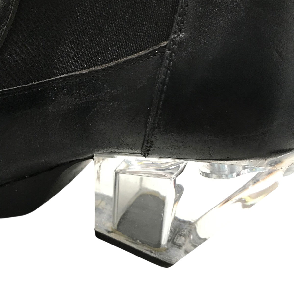 RICK OWENS(リックオウエンス) 「HEELED SLIVER」クリアヒール