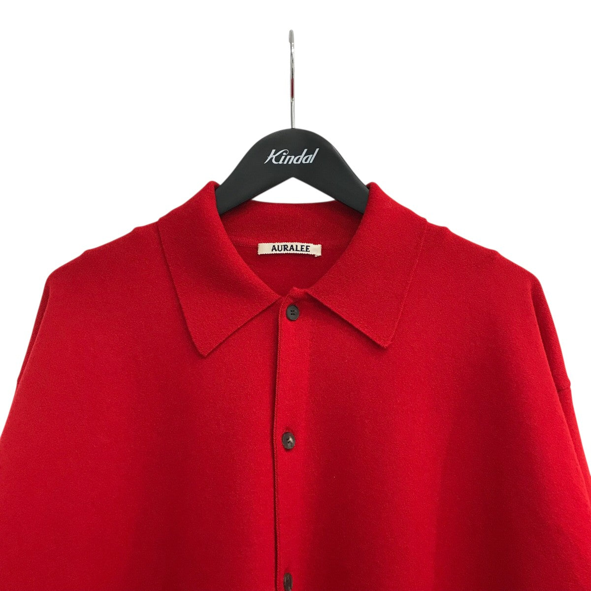 AURALEE(オーラリー) 25AW「HIGH TWIST WOOL KNIT SHIRT CARDIGAN