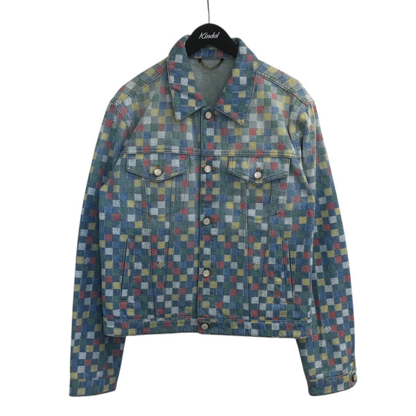 LOUIS VUITTON(ルイヴィトン) 25SSダミエデニムトラッカージャケット