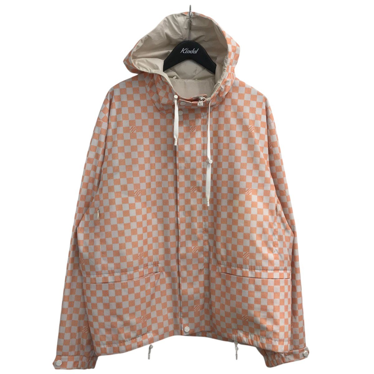 LOUIS VUITTON ダミエウインドブレーカーRM241 HQU HQB68W 古着・中古-1枚目のアイテム画像