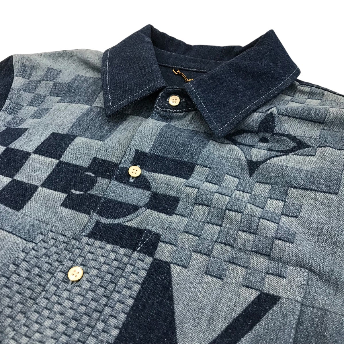 LOUIS VUITTON(ルイヴィトン) 24AWプリントデニムシャツRM242MH NIY