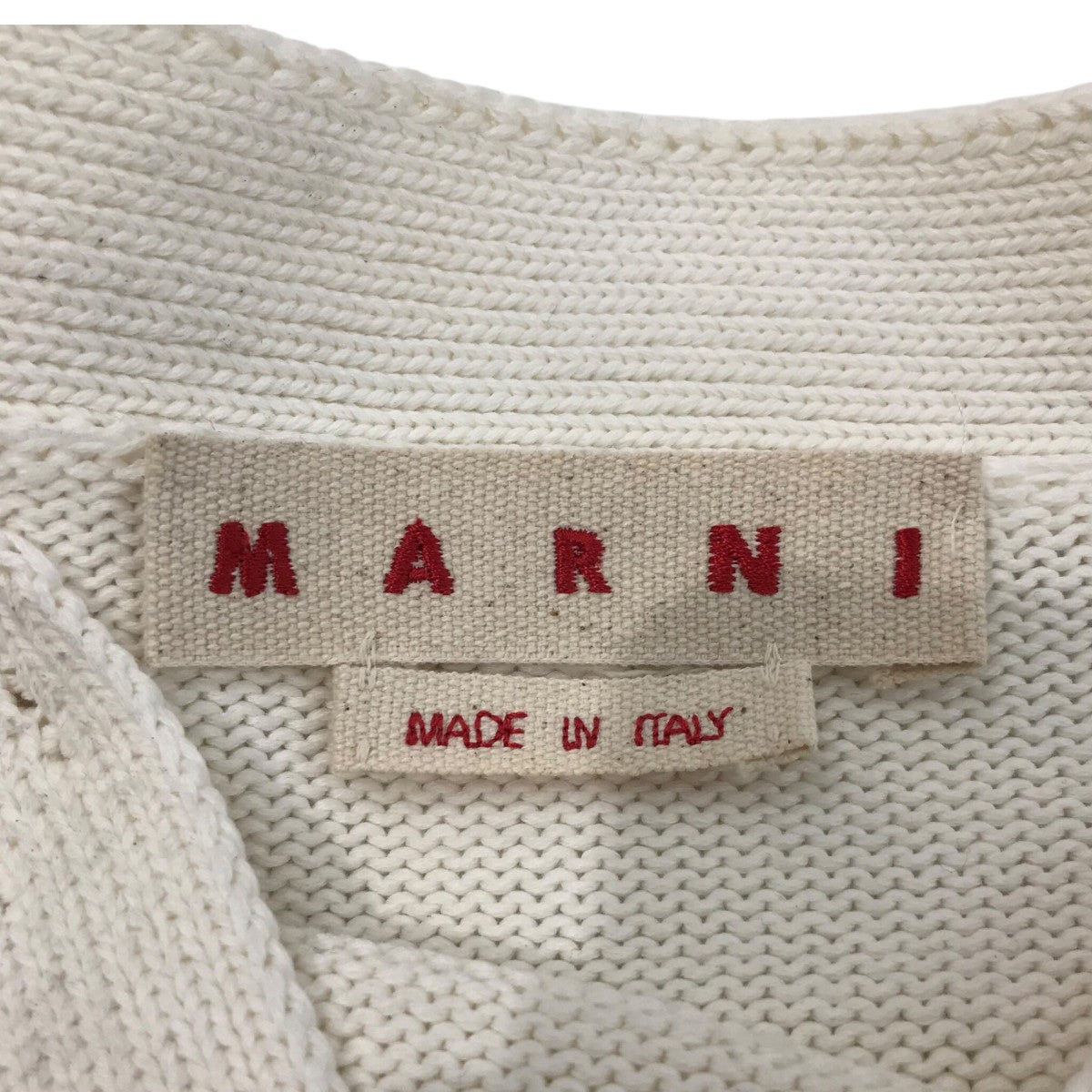 MARNI(マルニ) 24SSダメージ加工カーディガンCDMG0120A0 CDMG0120A0