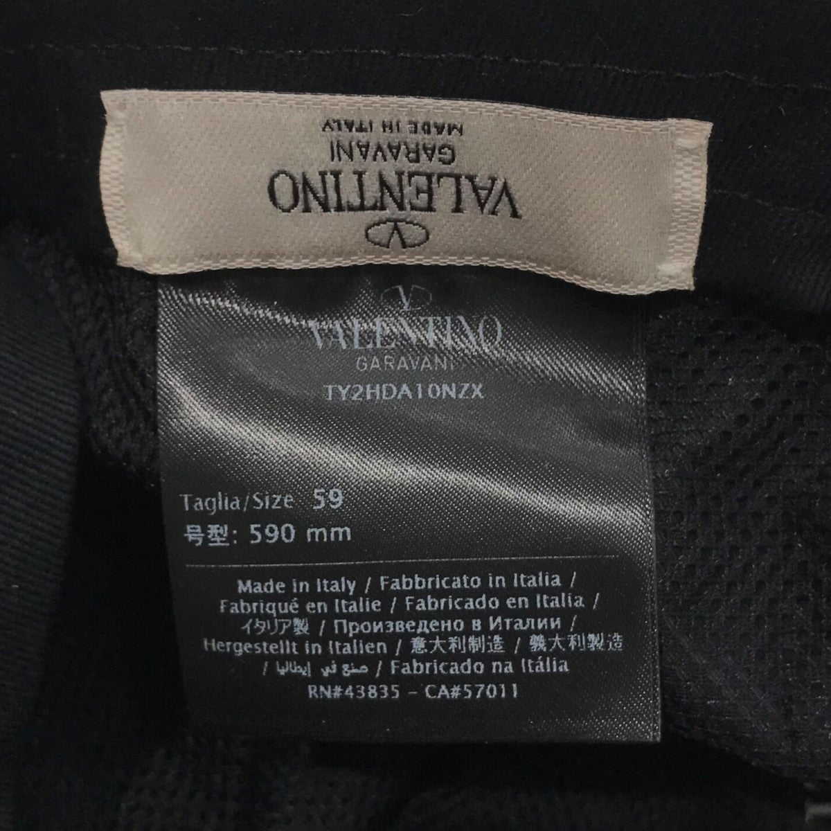 ナイロンVLTNロゴキャップTY2HDA10NZX