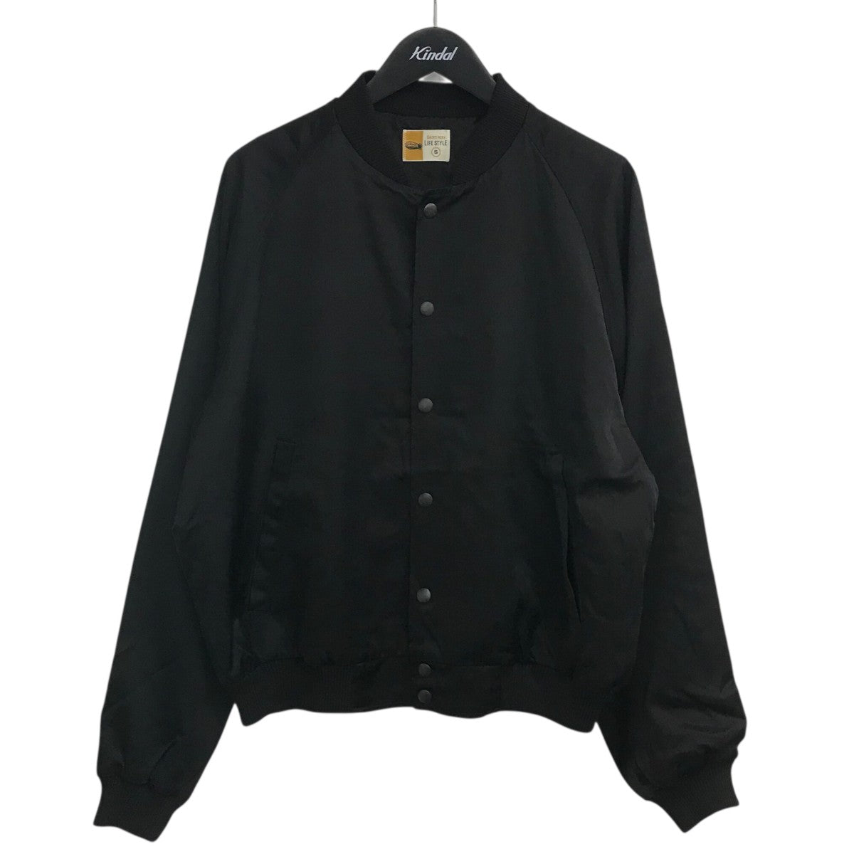 SAINT MICHAEL×LASTMAN 「LM SATIN JACKET LOVE SONG」スタジャンSM HR8 0000 C32 古着・中古-1枚目のアイテム画像