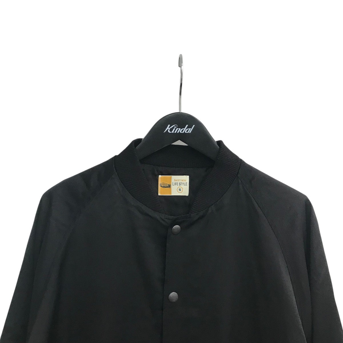 SAINT MICHAEL×LASTMAN 「LM SATIN JACKET LOVE SONG」スタジャンSM HR8 0000 C32 古着・中古-3枚目のアイテム画像