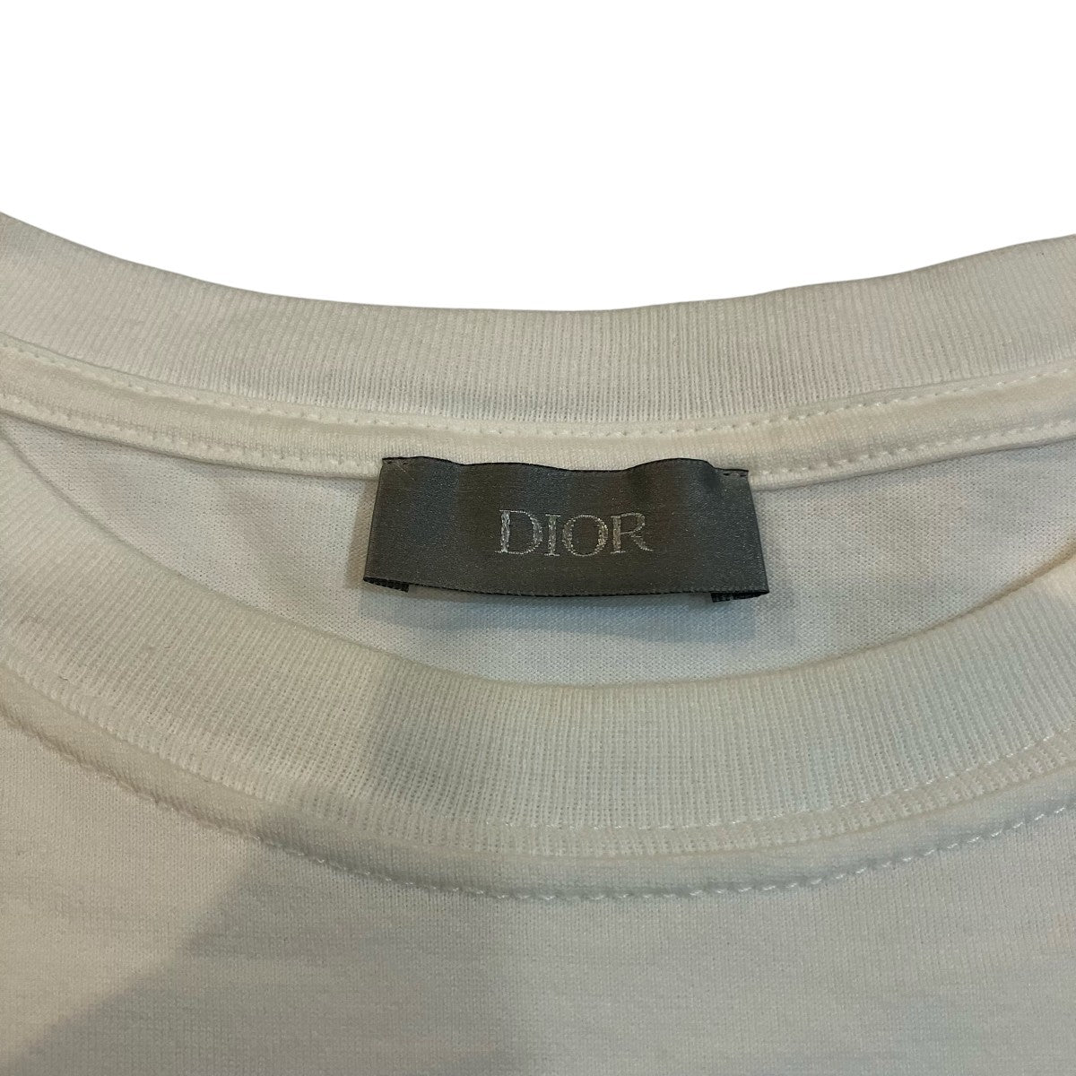 DIOR 24SS「CD Heart Tee」ハート刺繍Tシャツ493J696E0677 古着・中古-5枚目のアイテム画像