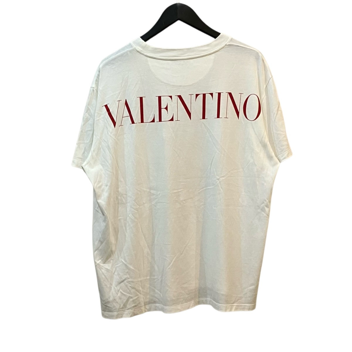 VALENTINO(ヴァレンチノ) レースポケットバックロゴプリントTシャツ
