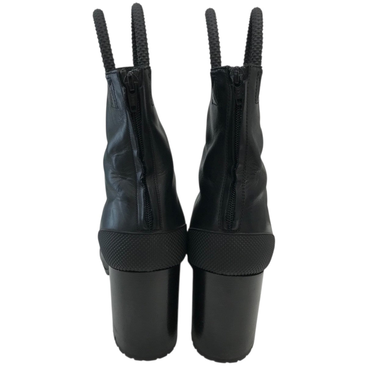 Random identities(ランダムアイデンティティーズ) レザーヒールブーツ