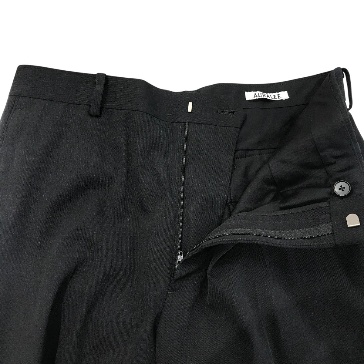AURALEE(オーラリー) 「LIGHT WOOL MAX GABARDINE SLACKS」スラックス