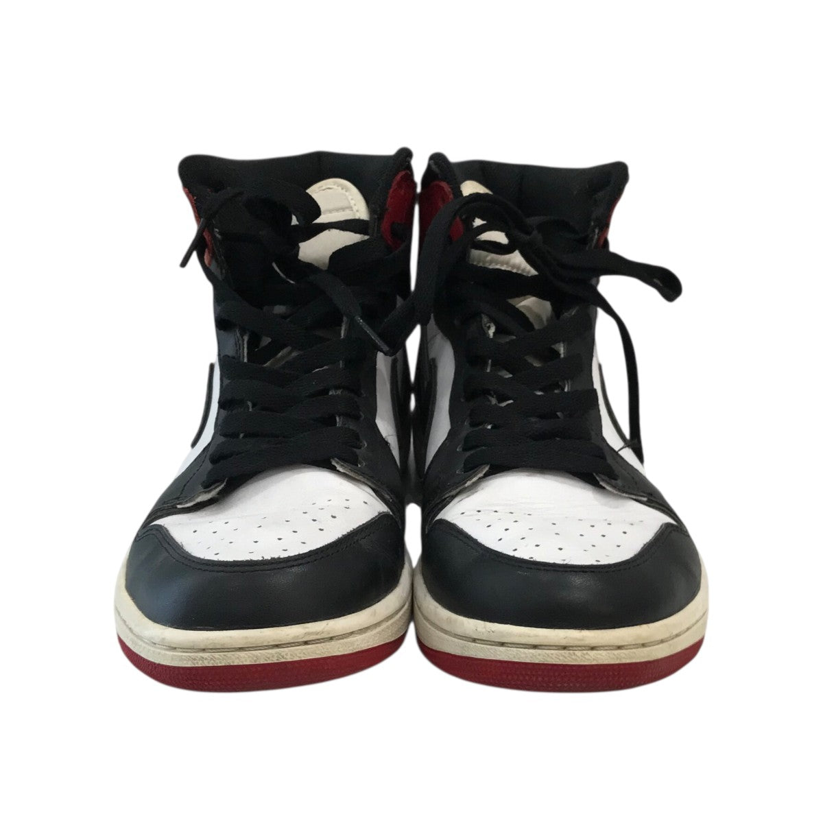 NIKE 「AIR JORDAN 1 RETRO HIGH OG Black Toe」555088184 古着・中古-2枚目のアイテム画像