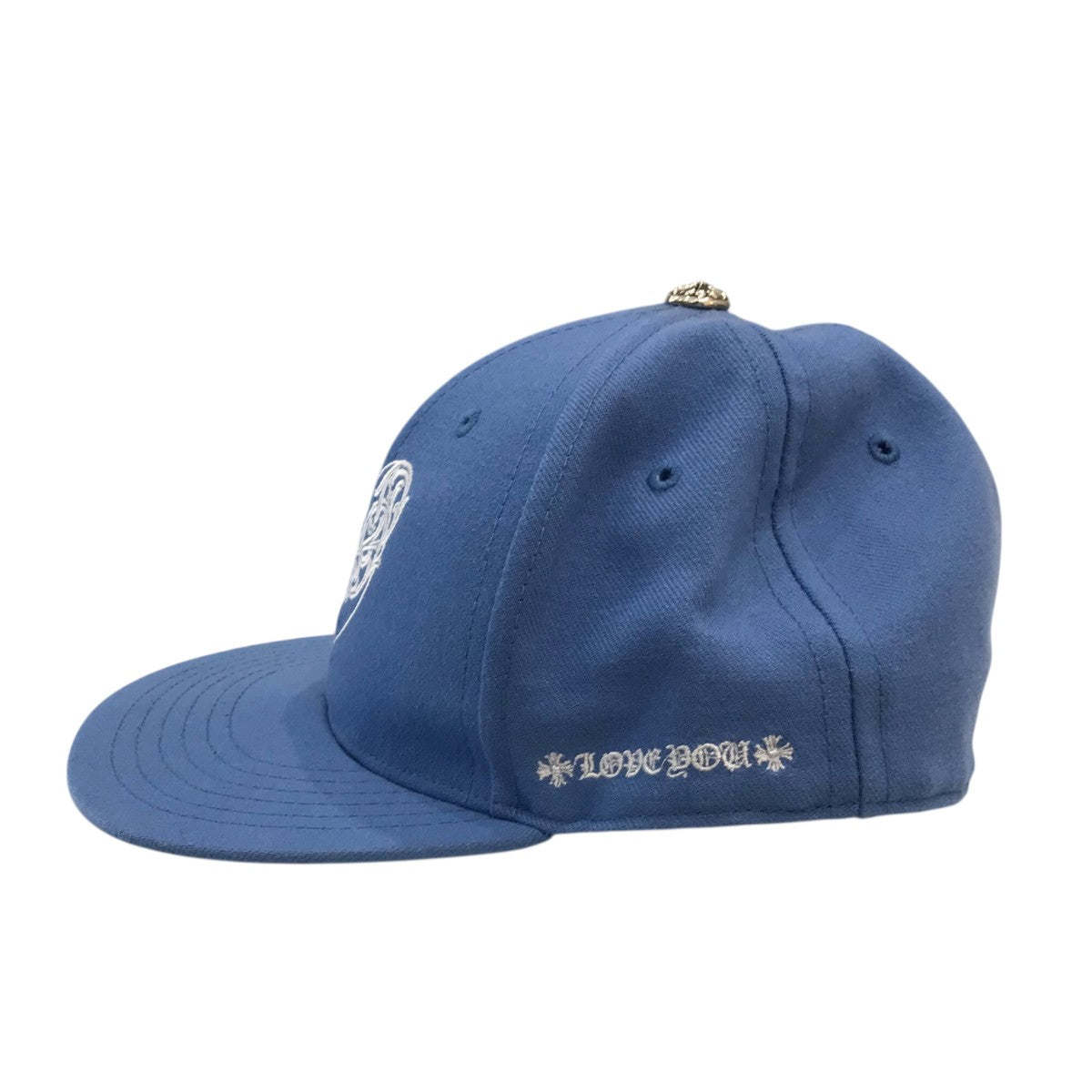 CHROME HEARTS 「VINY HEART ”LOVE YOU”Base Ball Cap」ハート刺繍キャップ 古着・中古-3枚目のアイテム画像