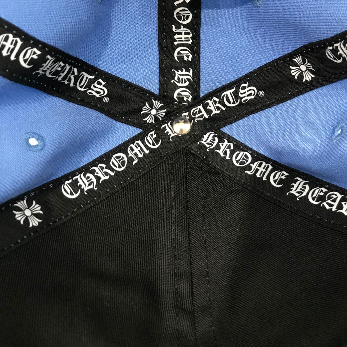 CHROME HEARTS 「VINY HEART ”LOVE YOU”Base Ball Cap」ハート刺繍キャップ 古着・中古-5枚目のアイテム画像