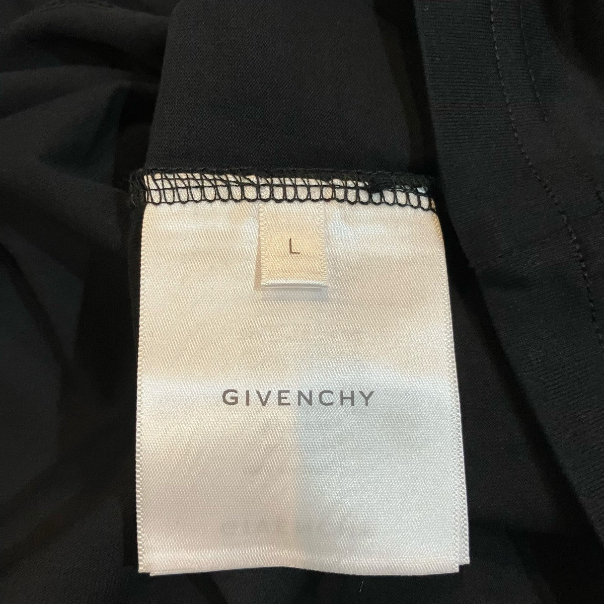 GIVENCHY ロットワイラープリントTシャツ BM705L3Y1P ブラック サイズ