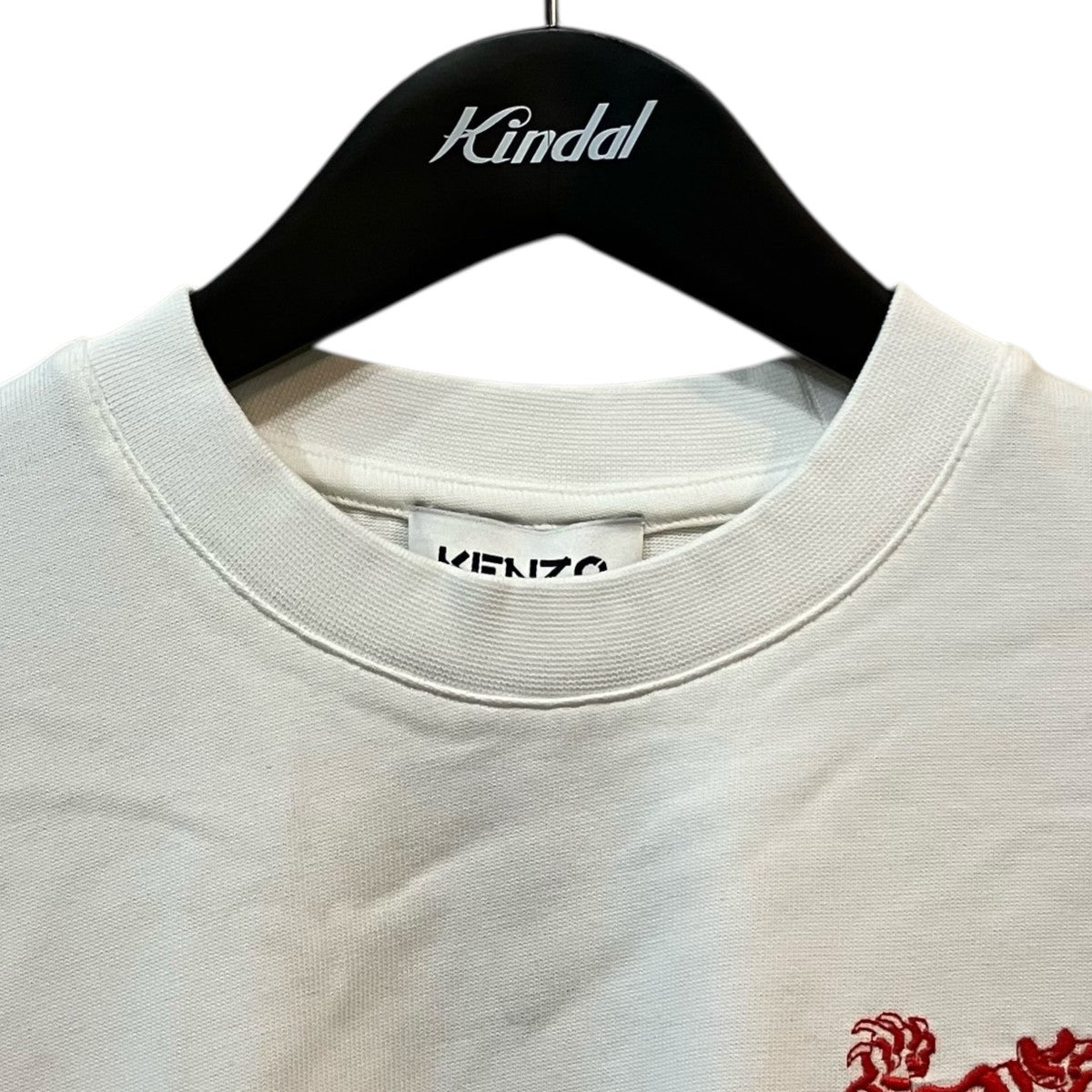 KENZO(ケンゾー) タイガー刺繍Tシャツ FC55TS082CSB ホワイト サイズ