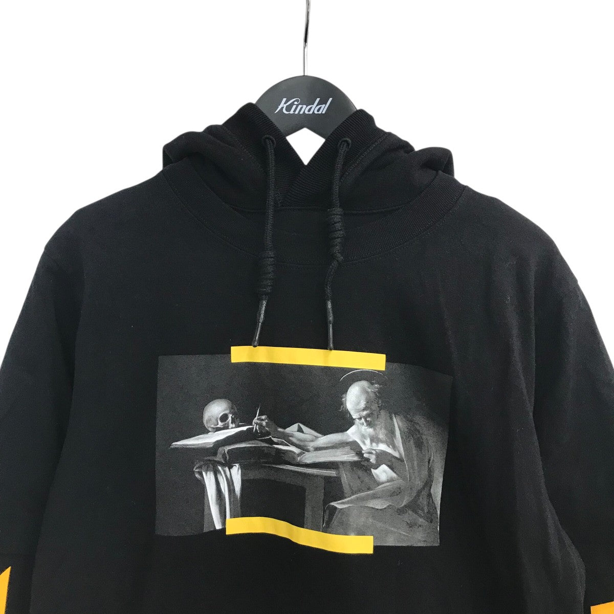 OFFWHITE TシャツレイヤードプルオーバーパーカーOMBB087F21FLE006 古着・中古-3枚目のアイテム画像