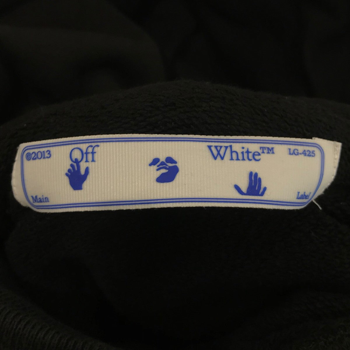 OFFWHITE TシャツレイヤードプルオーバーパーカーOMBB087F21FLE006 古着・中古-5枚目のアイテム画像