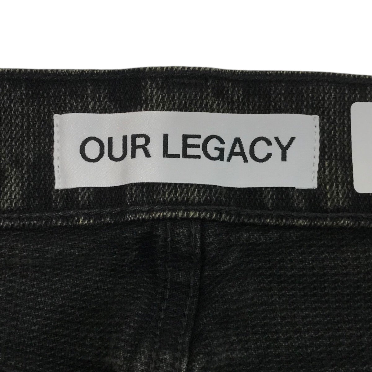 OUR LEGACY(アワーレガシー) 25SS「VAST CUT BLACK SAND CHAIN TWILL