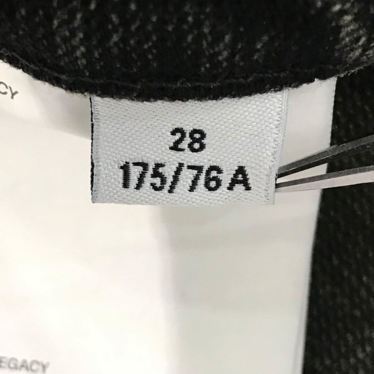 OUR LEGACY(アワーレガシー) 25SS「VAST CUT BLACK SAND CHAIN TWILL