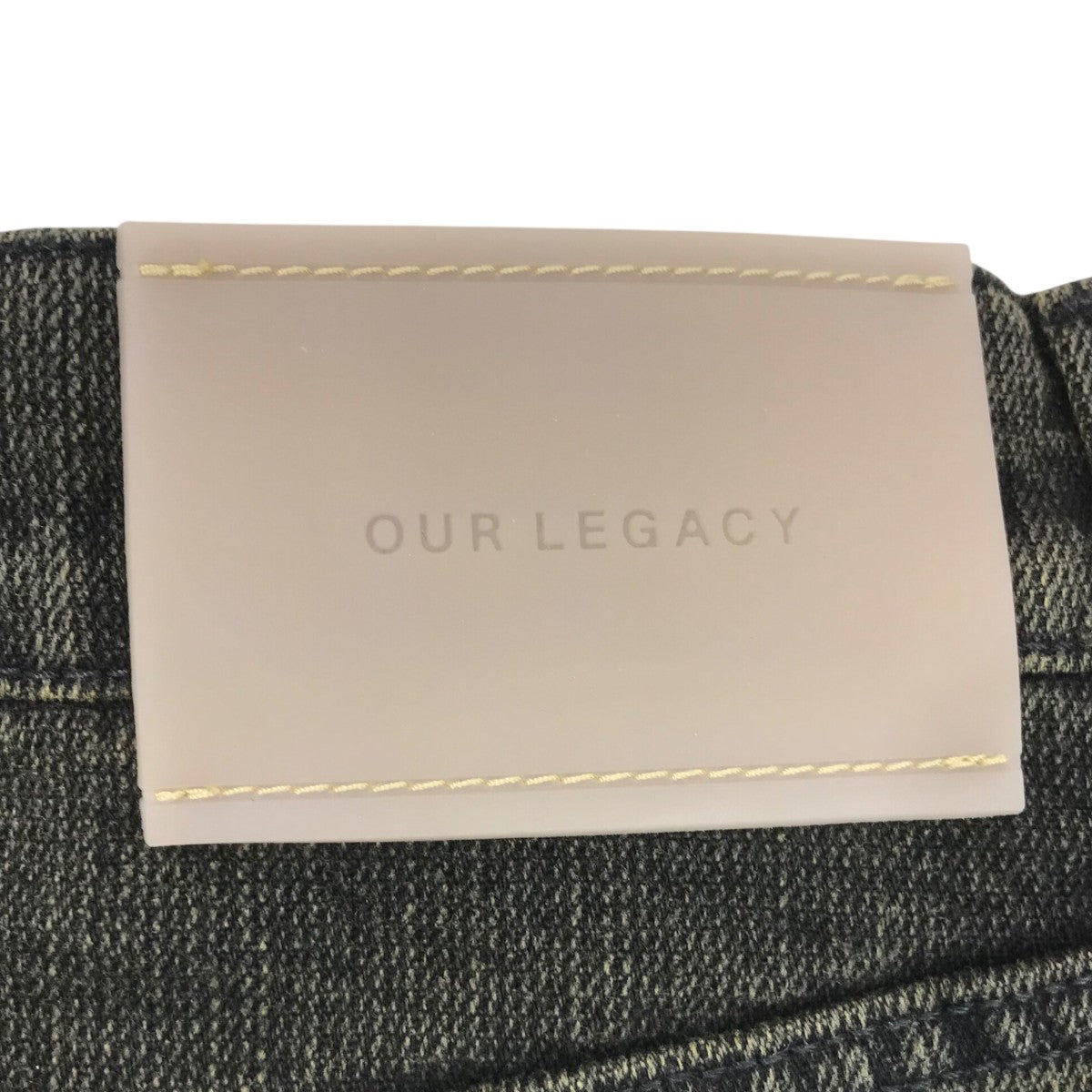 OUR LEGACY(アワーレガシー) 25SS「VAST CUT BLACK SAND CHAIN TWILL
