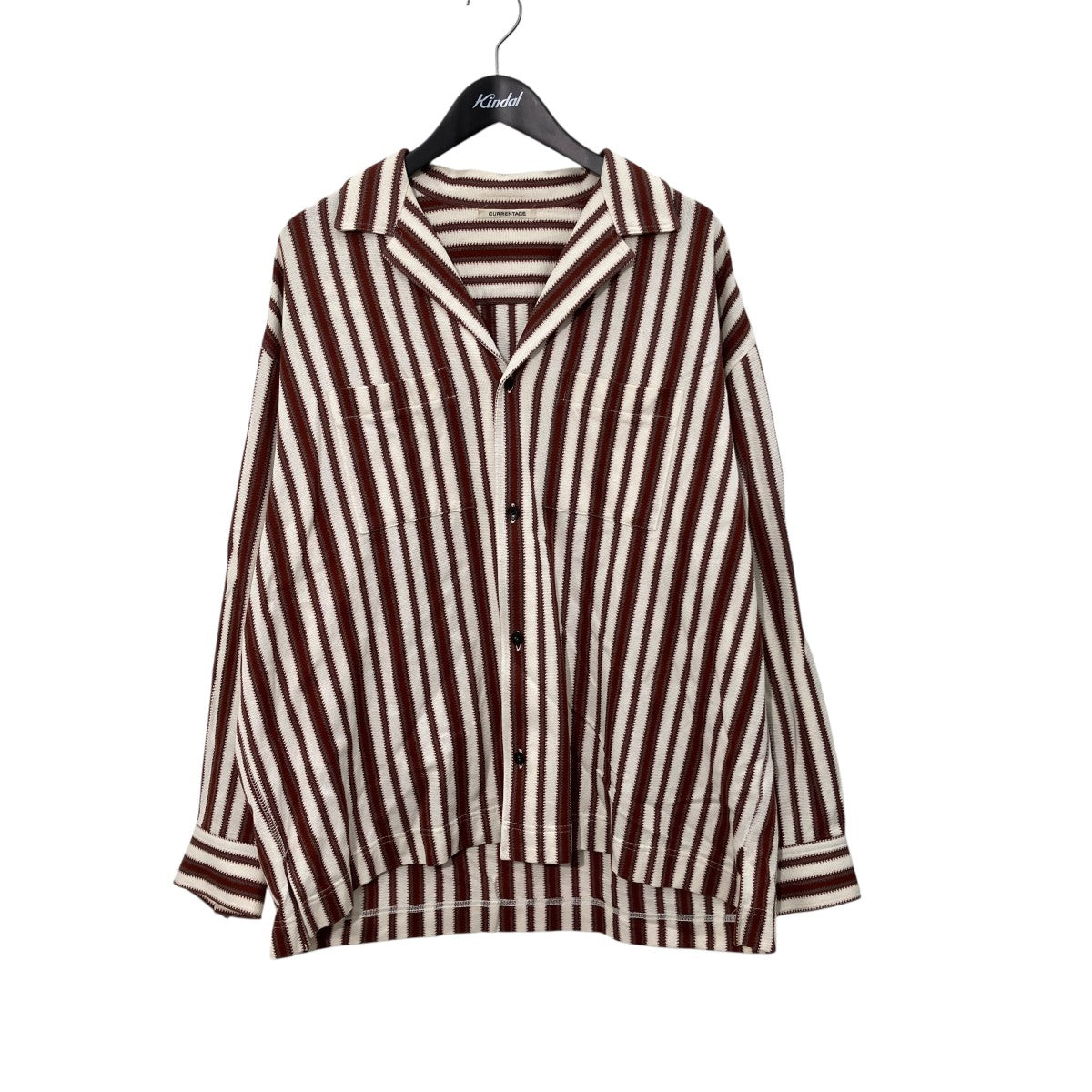 Multi Stripe Open Collar ShirtストライプオープンカラーシャツA2552UTS451