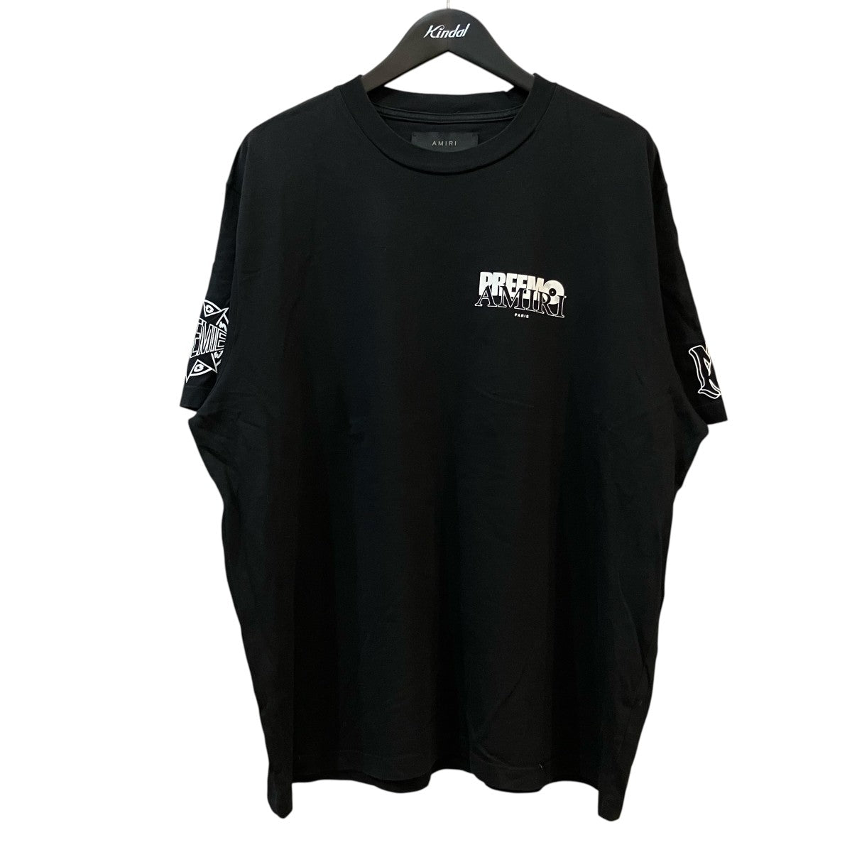 AMIRI 23AWPREEMOプリントTシャツSRAW23MJG011SMRJAJ0 古着・中古-1枚目のアイテム画像