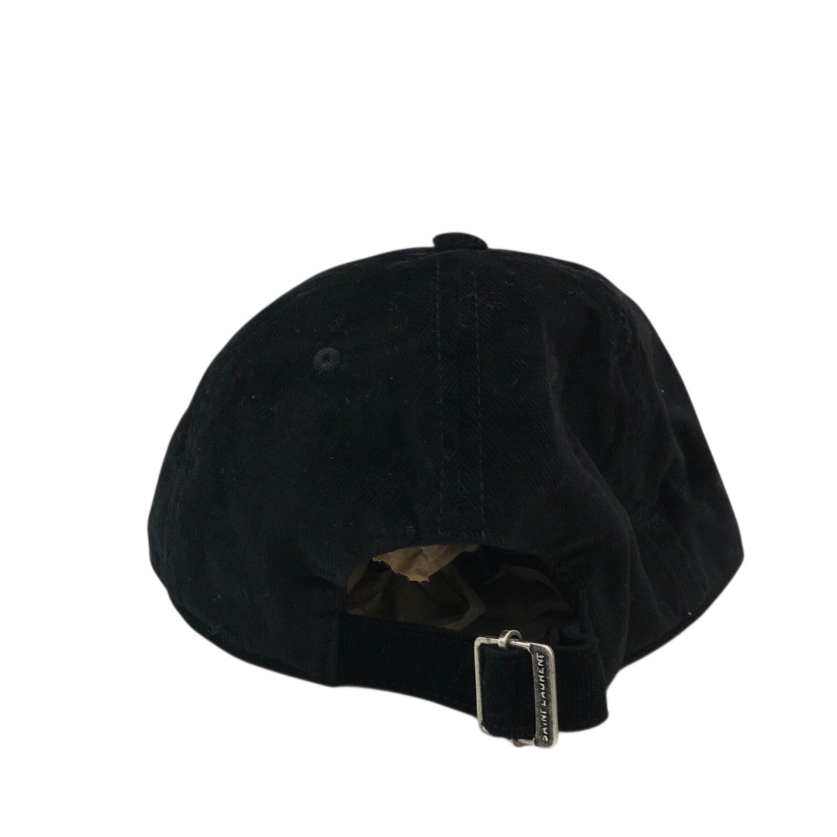 Saint Laurent Paris コーデュロイキャップ754660 古着・中古-4枚目のアイテム画像