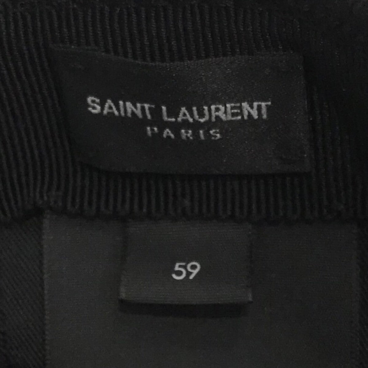 Saint Laurent Paris コーデュロイキャップ754660 古着・中古-6枚目のアイテム画像