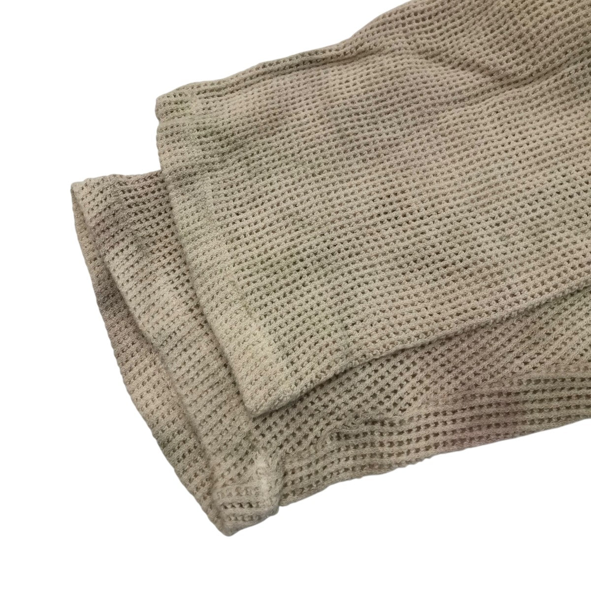 ANCELLM 25SS「MARBLING MESH LS T-SHIRT」マーブルメッシュカットソーANC CT113 古着・中古-4枚目のアイテム画像