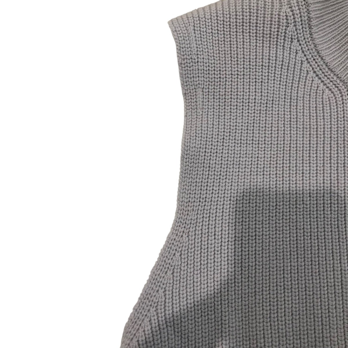 stein(シュタイン) 「OVERSIZED DRIVERS KNIT ZIP VEST」ドライバーズ