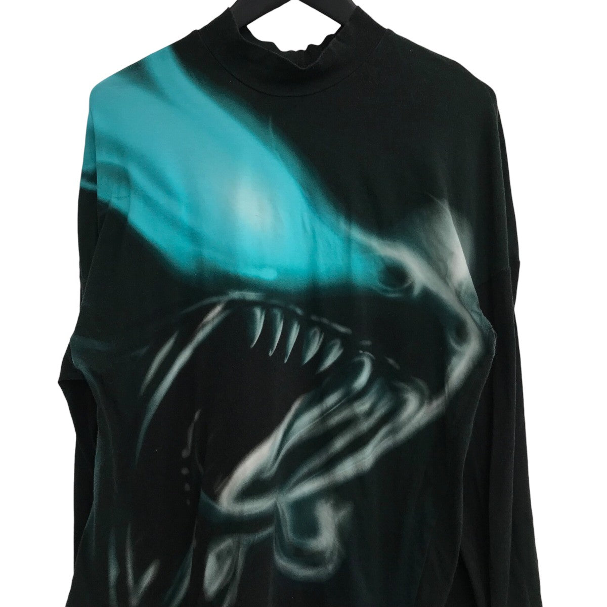 「PRINTED T-SHIRT」ス―パーロングスリーブカットソー